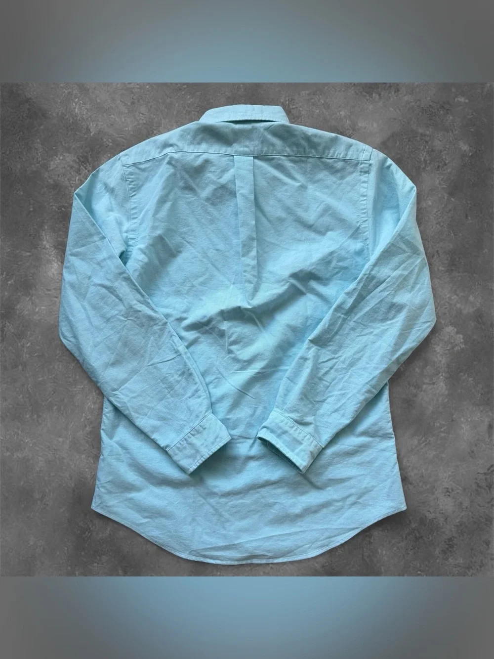 NWT Polo Ralph Lauren Oxford Shirt Men’s Size Medium Light Blue Custom Fit